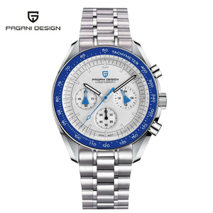 Planet Gates Blue PAGANI DESIGN 2024 New Men's Watches Top Luxury Quartz Watch For Men Auto Date Speed Chronograph AR Sapphire Mirror Wrist watch