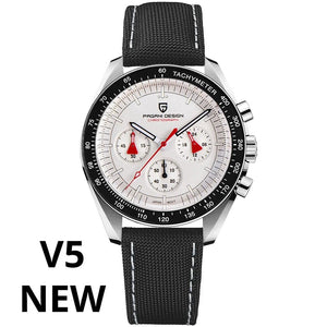 Planet Gates Blue PAGANI DESIGN 2024 New Men's Watches Top Luxury Quartz Watch For Men Auto Date Speed Chronograph AR Sapphire Mirror Wrist watch