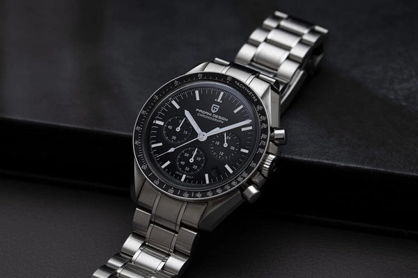 Planet Gates Blue PAGANI DESIGN 2024 New Men's Watches Top Luxury Quartz Watch For Men Auto Date Speed Chronograph AR Sapphire Mirror Wrist watch