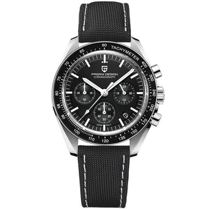 Planet Gates Blue PAGANI DESIGN 2024 New Men's Watches Top Luxury Quartz Watch For Men Auto Date Speed Chronograph AR Sapphire Mirror Wrist watch