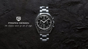 Planet Gates Blue PAGANI DESIGN 2024 New Men's Watches Top Luxury Quartz Watch For Men Auto Date Speed Chronograph AR Sapphire Mirror Wrist watch