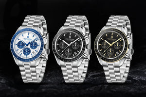Planet Gates Blue PAGANI DESIGN 2024 New Men's Watches Top Luxury Quartz Watch For Men Auto Date Speed Chronograph AR Sapphire Mirror Wrist watch