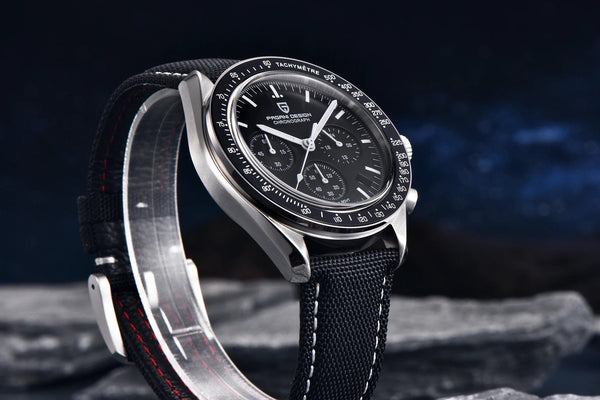 Planet Gates Blue PAGANI DESIGN 2024 New Men's Watches Top Luxury Quartz Watch For Men Auto Date Speed Chronograph AR Sapphire Mirror Wrist watch