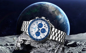 Planet Gates Blue PAGANI DESIGN 2024 New Men's Watches Top Luxury Quartz Watch For Men Auto Date Speed Chronograph AR Sapphire Mirror Wrist watch