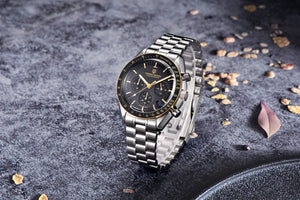 Planet Gates Blue PAGANI DESIGN 2024 New Men's Watches Top Luxury Quartz Watch For Men Auto Date Speed Chronograph AR Sapphire Mirror Wrist watch