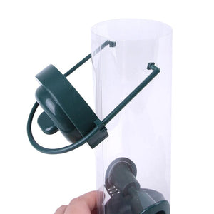 Planet Gates Blue Pet Bird Feeder Feed Station Hanging Garden Plastic Birds Food Dispenser Feeders Outdoor Tree Garden Decoration