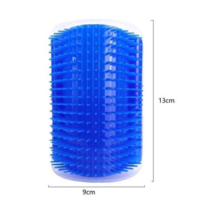Planet Gates Blue Pet Cat Brush Cats Massage Self Groomer Comb Wall Brush Rubs Catnip The Face Tickling Comb Cat Grooming Accessories