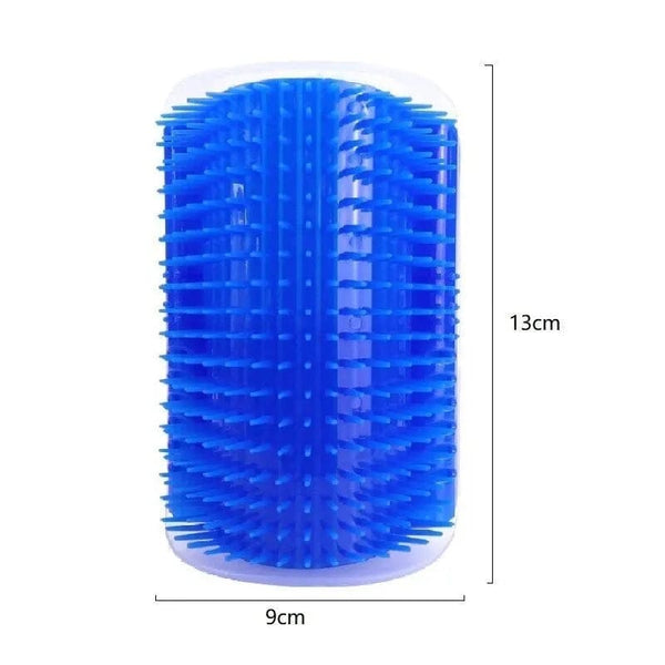 Planet Gates Blue Pet Cat Brush Cats Massage Self Groomer Comb Wall Brush Rubs Catnip The Face Tickling Comb Cat Grooming Accessories