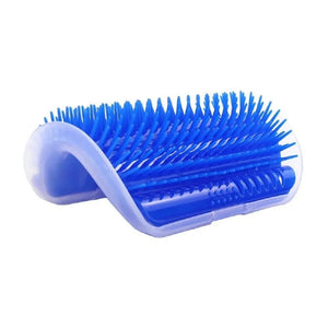 Planet Gates Blue Pet Cat Brush Cats Massage Self Groomer Comb Wall Brush Rubs Catnip The Face Tickling Comb Cat Grooming Accessories