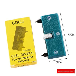 Planet Gates Blue Plastic Watch Repair Tool Portable Watch Opener Watch Back Cover Opener Battery Replacement Tool