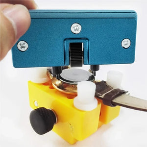 Planet Gates Blue Plastic Watch Repair Tool Portable Watch Opener Watch Back Cover Opener Battery Replacement Tool