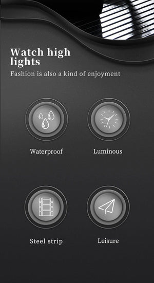 Planet Gates blue pointer OPK Brand Steel Belt Dual Calendar Men's Quartz Watch 6003