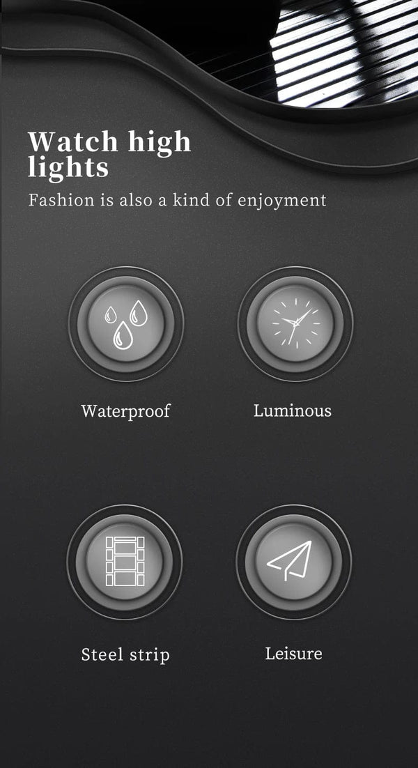 Planet Gates blue pointer OPK Brand Steel Belt Dual Calendar Men's Quartz Watch 6003