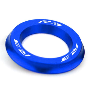 Planet Gates Blue R3 Motorcycle Ignition Switch Cover Ring CNC Aluminum Accessories for Yamaha YZF R3 2013 2014 2015 2016 2017 2018 2019