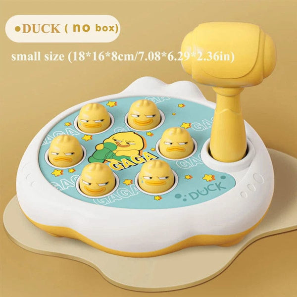 Planet Gates Blue rabbit no box Duck/Frog/Pig Baby Toy Montessori Learning Game Educational Puzzle Gift For Toddler Boy/Girl Whack-a-mole Fidget toy With Hammer
