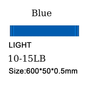 Planet Gates Blue Resistance Loop Exercise Band Exercise Bands for Home Fitness Stretching Strength Training Physical Therapy Elastic Workout Band