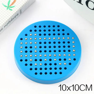 Planet Gates Blue Round Magnetic Ball Drawing Board With Pen Kids Learning Drawing Sketch Pad Tablet Educational Toys For Children Adult Notebook Gift