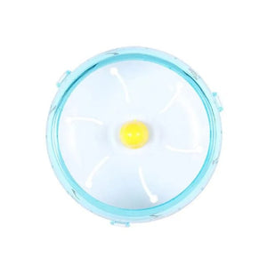 Planet Gates Blue / S Hamster Running Disc Toy 3 Size Silent Small Pet Rotatory Jogging Wheel Small Pets Sports Wheel Toys Hamster Cage Accessories