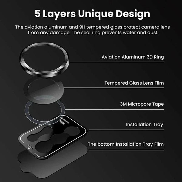 Planet Gates Blue / S23 Ultra (5Pcs) Camera Lens Protector Glass for Samsung S23 Ultra Plus Full Cover Lens Metal Protector Ring for Galaxy S22 Ultra Camera Film