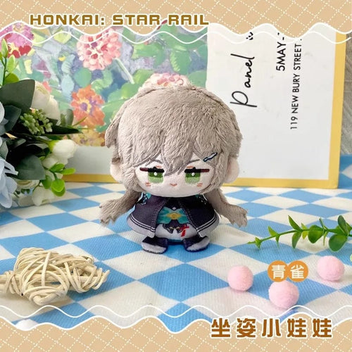 Planet Gates Blue Sparrow / 12cm Game Honkai Honkai: Star Rail Sunday Boothill Jing Yuan Luocha Gallagher Pepper Hill Stuffed Plushie Plush Doll Toy Keychain