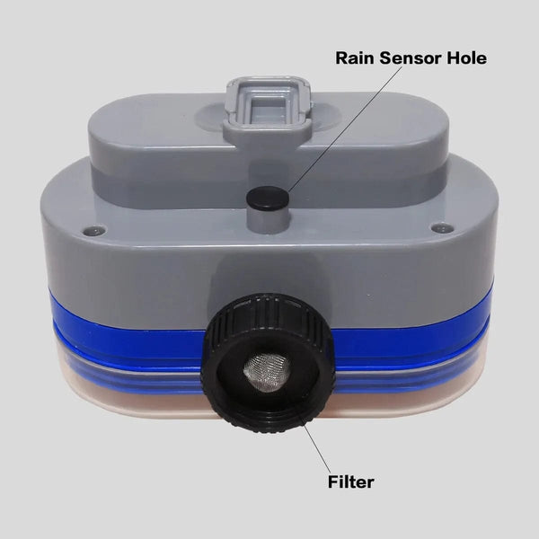 Planet Gates blue Two Outlets Garden Digital Electronic Water Timer Solenoid Valve Garden Irrigation Controller for Garden,Yard