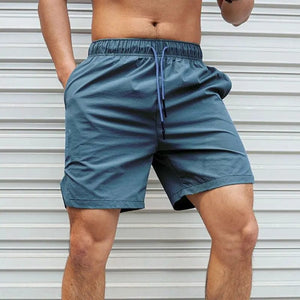 Planet Gates Blue / XL Men Hot Shorts Light Weight Thin Short Pants Running Squat Fitness Shorts Men GYM Wear Quick-drying Drawstring Shorts