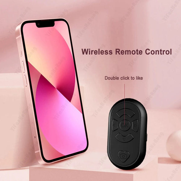Planet Gates Bluetooth-compatible Wireless Remote Control Phone Selfie Video Controller For Android Ios Remote Button Rechargeable Type-C