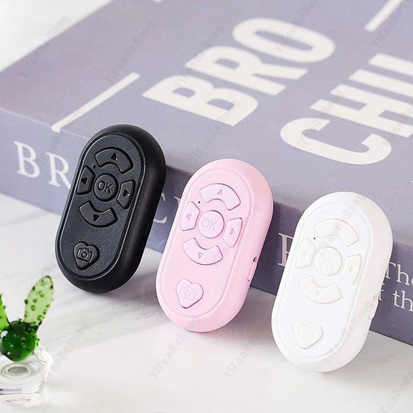 Planet Gates Bluetooth-compatible Wireless Remote Control Phone Selfie Video Controller For Android Ios Remote Button Rechargeable Type-C