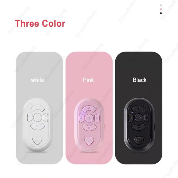 Planet Gates Bluetooth-compatible Wireless Remote Control Phone Selfie Video Controller For Android Ios Remote Button Rechargeable Type-C