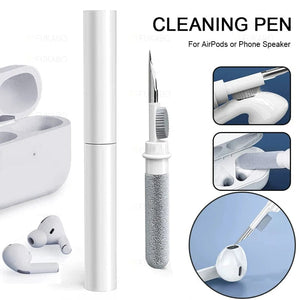 Planet Gates Bluetooth Earphones Cleaning Tool for Airpods Pro 3 2 1 Durable Earbuds Case Cleaner Kit Clean Brush Pen for Xiaomi Airdots 3Pro