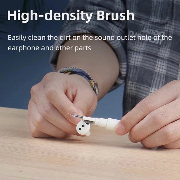 Planet Gates Bluetooth Earphones Cleaning Tool for Airpods Pro 3 2 1 Durable Earbuds Case Cleaner Kit Clean Brush Pen for Xiaomi Airdots 3Pro