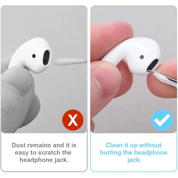 Planet Gates Bluetooth Earphones Cleaning Tool for Airpods Pro 3 2 1 Earbuds Case Cleaner Kit Cleaning Brush Pen for Xiaomi iPhone Earbuds