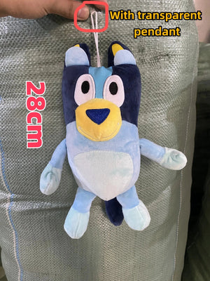 Planet Gates Bluey 28cm 28cm 17cm Bluey Family Plush Toys Cute Simulation Pet Dog Patrol Bingo Sister Kawai Plush Children's Toy Doll Birthday Gift Toy