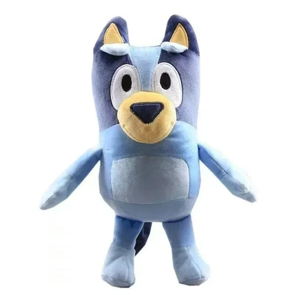 Planet Gates Bluey 28cm 28cm 17cm Bluey Family Plush Toys Cute Simulation Pet Dog Patrol Bingo Sister Kawai Plush Children's Toy Doll Birthday Gift Toy