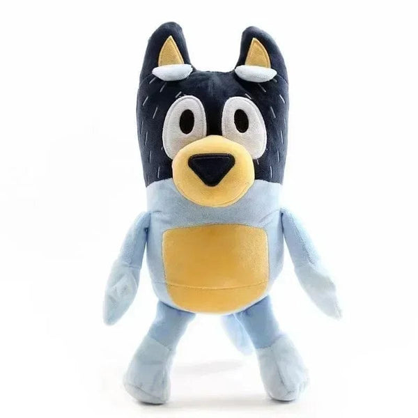 Planet Gates Bluey 28cm 28cm 17cm Bluey Family Plush Toys Cute Simulation Pet Dog Patrol Bingo Sister Kawai Plush Children's Toy Doll Birthday Gift Toy
