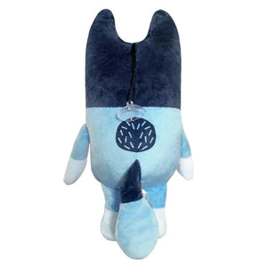 Planet Gates Bluey 28CM Anime Figures Family Bingo Plush Dolls Animation Peripheral Dog Dad Bandit And Mom Chilli Stuffed Toys Kids Gift