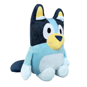 Planet Gates Bluey 28CM Anime Figures Family Bingo Plush Dolls Animation Peripheral Dog Dad Bandit And Mom Chilli Stuffed Toys Kids Gift
