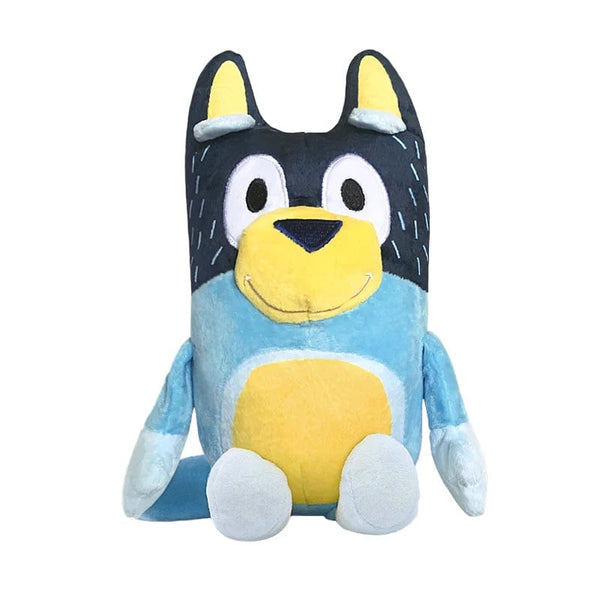 Planet Gates Bluey 28CM Anime Figures Family Bingo Plush Dolls Animation Peripheral Dog Dad Bandit And Mom Chilli Stuffed Toys Kids Gift