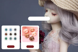 Planet Gates blyth doll icy toy ears toy white natural tan dark and super black skin, only ears no doll