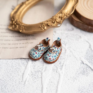 Planet Gates Blythe Baby Shoes Mini Toy Accessories OB22 Shoes Checker Shoes Small Cloth UFDOLL Mini Body OB24 Handmade Cowhide Shoes