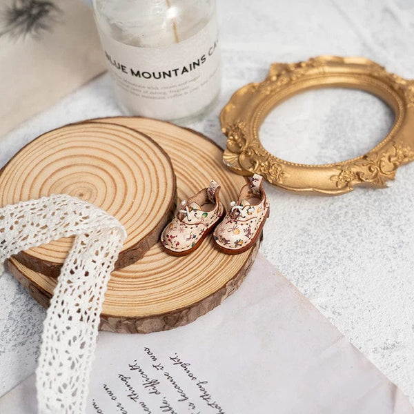 Planet Gates Blythe Baby Shoes Mini Toy Accessories OB22 Shoes Checker Shoes Small Cloth UFDOLL Mini Body OB24 Handmade Cowhide Shoes