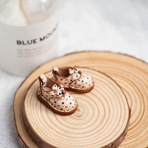 Planet Gates Blythe Baby Shoes Mini Toy Accessories OB22 Shoes Checker Shoes Small Cloth UFDOLL Mini Body OB24 Handmade Cowhide Shoes