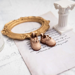 Planet Gates Blythe Baby Shoes Mini Toy Accessories OB22 Shoes Checker Shoes Small Cloth UFDOLL Mini Body OB24 Handmade Cowhide Shoes