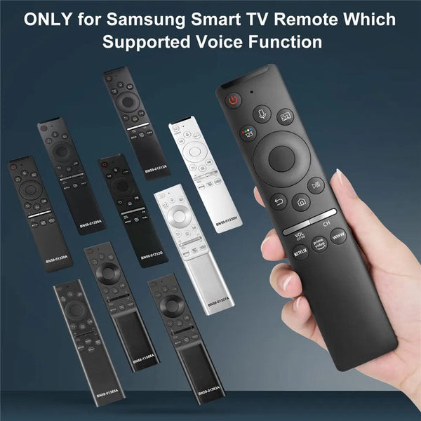 Planet Gates BN59-01312F BN59-01312F Voice Remote Compatible for Samsung Smart TV QLED UHD 4K 8K Q60 Q70 Q80 Q90 8 Series 9 Series TU8000 AU8000