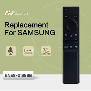 Planet Gates BN59-01358B BN59-01358B TV Remote Control BN59-01358 For Samsung TV Remote Controls QLED Smart Series with Rakuten Netflix WWW Button