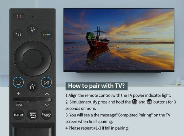 Planet Gates BN59-01363A Voice BN59-01363A for Samsung-Smart-TV-Remote, New Upgraded for Samsung Remote Control