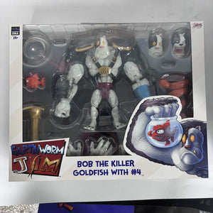 Planet Gates bob the killer In Stock PDNA 1/12 Earthworm Jim Psy Crow bob the killer Action Figure Collectible Toy Gift
