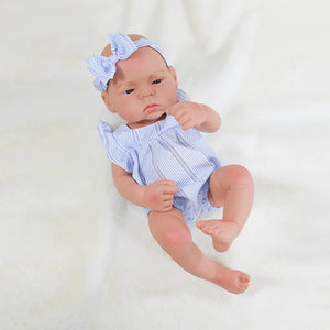 Planet Gates bodysuitPK / girl 16inch Full Body Silicone Bebe Reborn Doll Soft Dolls Lifelike Baby Vinyl Bebe Doll Cute Reborn Baby Doll For Girls Doll Toys
