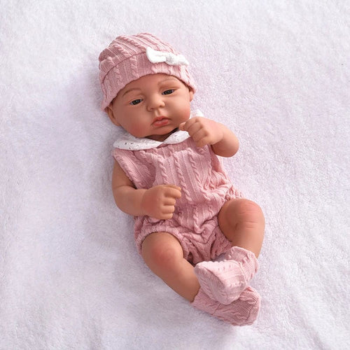 Planet Gates bodysuitPK / girl 16inch Full Body Silicone Bebe Reborn Doll Soft Dolls Lifelike Baby Vinyl Bebe Doll Cute Reborn Baby Doll For Girls Doll Toys