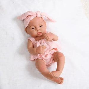 Planet Gates bodysuitPK / girl 16inch Full Body Silicone Bebe Reborn Doll Soft Dolls Lifelike Baby Vinyl Bebe Doll Cute Reborn Baby Doll For Girls Doll Toys